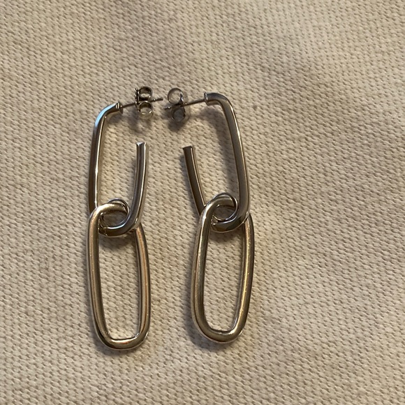 Lisa Robertson Sterling Earrings, made in Italy, new - Picture 1 of 2